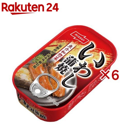 ニッスイ いわし蒲焼 イージーオープン(100g×6セット) ニッスイ いわし蒲焼 イージーオープン(100g×6セット)