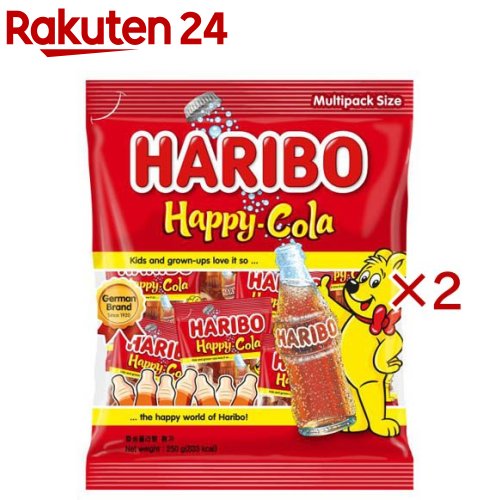 ハリボー ミニハッピーコーラ(250g×2セット)【ハリボー(HARIBO)】