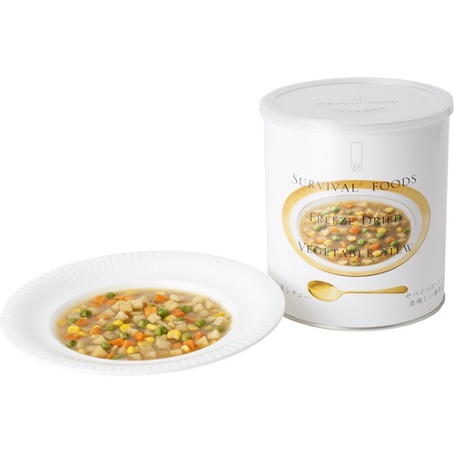 サバイバルフーズ 小缶単品 野菜シチュー(1缶2.5食相当)(84g)【サバイバルフーズ】[防災グッズ 非常食] rakuten24-10792943 楽天24 サンプル画像3