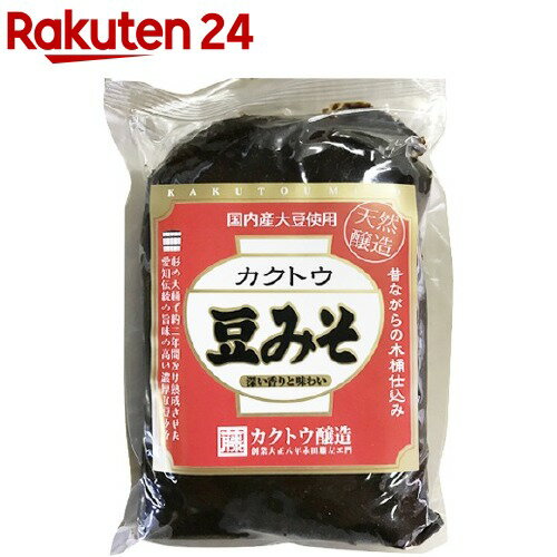 カクトウ醸造 豆みそ(500g)【カクトウ醸造】