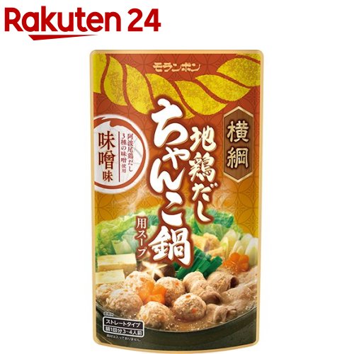 横綱 地鶏だしちゃんこ鍋用スープ 味噌味(750g)