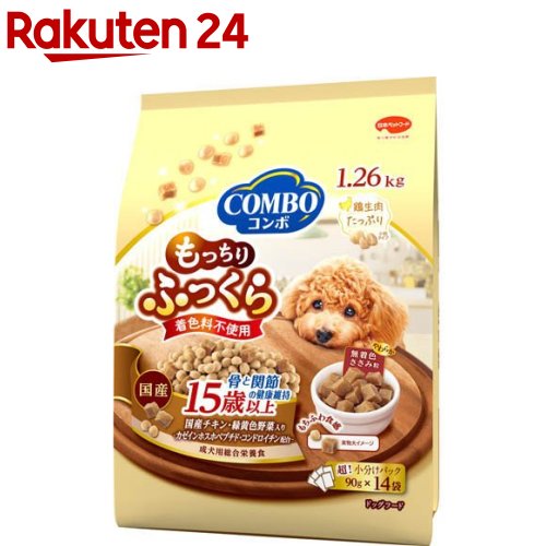 コンボ ドッグ もっちりふっくら １５歳以上 骨と関節の健康維持のパッケージ