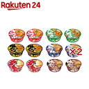 マルちゃん 和風カップ麺 カラフル6種12食アソート(西)(2セット)【マルちゃん】