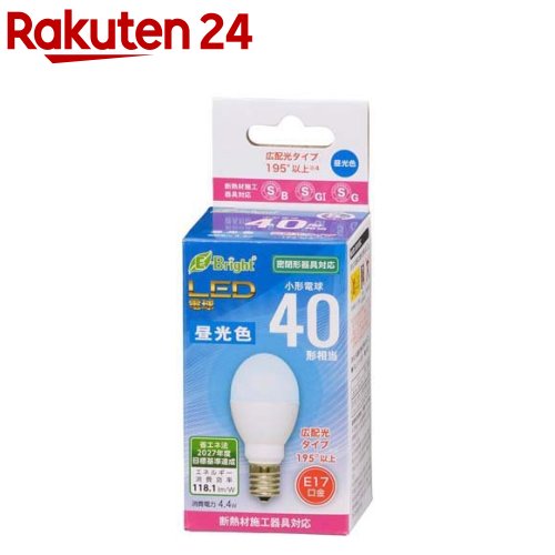 LEDŵ  E17 40  4D-G-E17 IH23(1)OHM