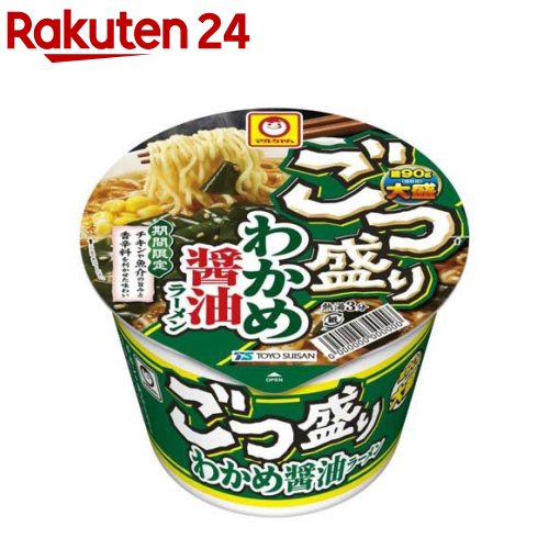 マルちゃん ごつ盛り わかめ醤油ラーメン ケース(103g×12個入)【マルちゃん】のサムネイル