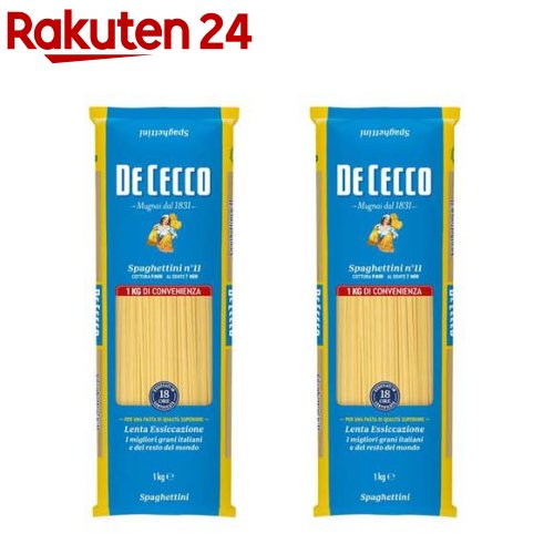 【あす楽】全国送料無料【正規輸入品】ディチェコ　スパゲッティーニ　NO．11　500g　1ケース（24入）【輸入食品】