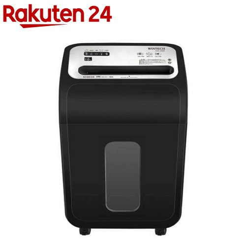 WINTECH 20Lマイクロカットシュレッダー 窓あき・静音タイプ ブラック SHOF-2008M(1個)【WINTECH】 WINTECH 20Lマイクロカットシュレッダー 窓あき・静音タイプ ブラック SHOF-2008M(1個)【WINTECH】
