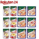 からだシフト 糖質コントロール お粥2種 & 満足スープ2種アソート(12個セット×2セット)【からだシフト】