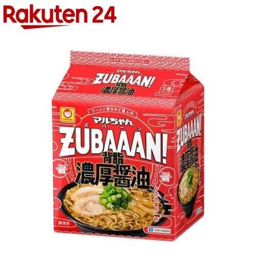 マルちゃん ZUBAAAN！ 背脂濃厚醤油(12