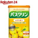 バスクリン ゆずの香り(600g)【バスクリン】 粉末入浴剤 薬用 温泉 エコキュート 入浴 温浴 アロマ