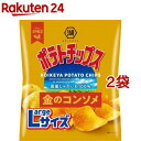 湖池屋 ポテトチップス 金のコンソメ Largeサイズ(126g 2袋セット)【湖池屋(コイケヤ)】