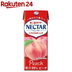 不二家 ネクターピーチ 紙パック(200ml*24本入)【ネクター】