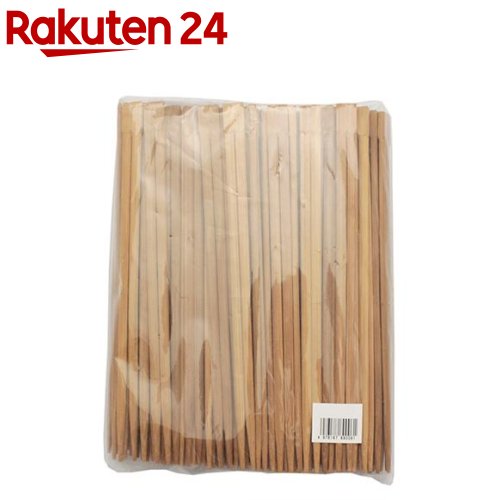 割り箸 竹 炭化 双生箸 24cm(100膳入)のサムネイル