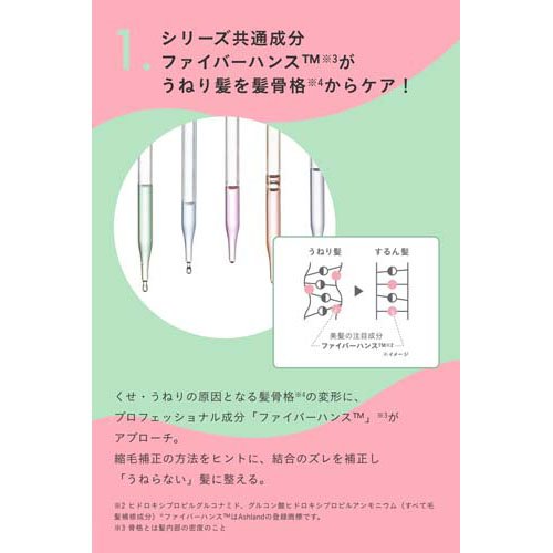 ナンバーエス うねりコントロール シャンプー(450ml×6セット)【ナンバーエス】