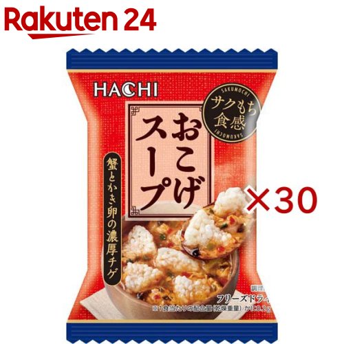 Soup - 蟹とかき卵の濃厚チゲおこげスープ(19.5g×30セット)【Hachi(ハチ)】