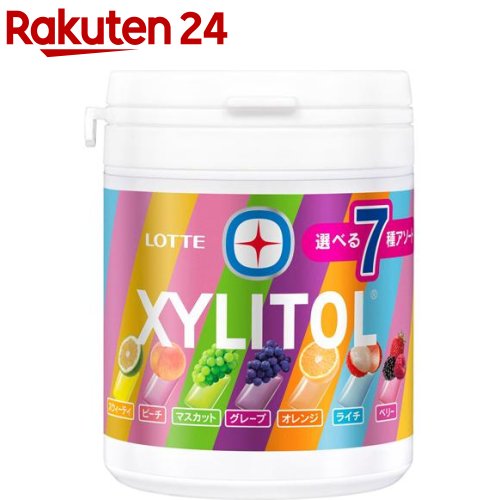 キシリトールガム 7種アソートボトル(143g)【キシリトール(XYLITOL)】