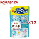ボールド 洗濯洗剤 液体 フレッシュフラワーサボン 詰め替え ウルトラジャンボ(1.68kg×12セット)【ボールド 液体】