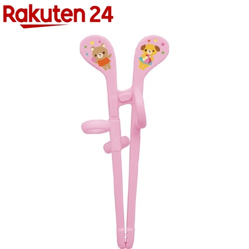 エジソンのお箸 Mini 右手用 ピンク(1膳入)【エジソンママ】のサムネイル