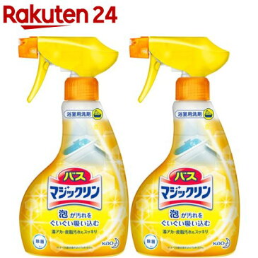 バスマジックリン お風呂用洗剤 ハンディスプレー 本体(380ml*2個セット)【バスマジックリン】