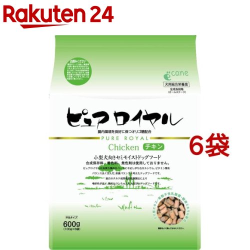 ピュアロイヤル チキン(600g*6コセット)【ピュアロイヤル】[ドッグフード]