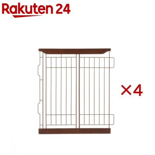 お店TOP＞ペット用品＞犬用品(グッズ)＞犬用デイリーグッズ＞サークル(犬用)＞リッチェル 木製スライドペットサークル レギュラー仕切り ダークブラウン (4セット)【リッチェル 木製スライドペットサークル レギュラー仕切り ダークブラウンの商品詳細】●木製スライドペットサークル専用の仕切りです。●サークル内の好きな位置に取り付けできます。●多頭飼いやトイレのしつけをするための仕切りとして使えます。●ワイヤー部は半面取り外すことができるので、通り抜けもできます。【リッチェル 木製スライドペットサークル レギュラー仕切り ダークブラウンの原材料】フレーム・・・ラバーウッド(ラッカー塗装)ワイヤー・・・スチール(ポリエステル塗装)ジョイント・・・ポリプロピレン【規格概要】商品サイズ・・・52.5*2*57.5H(cm)【原産国】中国【発売元、製造元、輸入元又は販売元】リッチェル(Richell)こちらの商品は、ペット用の商品です。※説明文は単品の内容です。リニューアルに伴い、パッケージ・内容等予告なく変更する場合がございます。予めご了承ください。・単品JAN：4973655593622リッチェル(Richell)939-0592 富山県富山市水橋桜木136076-478-2957広告文責：楽天グループ株式会社電話：050-5577-5043[ペットのサークル・雑貨など]