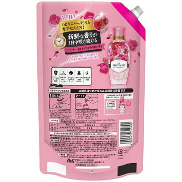 レノアハピネス アンティークローズ＆フローラル つめかえ用 超特大サイズ 柔軟剤(1485ml*6袋セット)【tktk04】【レノアハピネス】