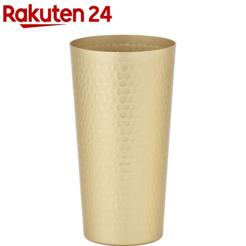 ドキーン アルミ タンブラー ゴールド 500ml RH-1309(1個)