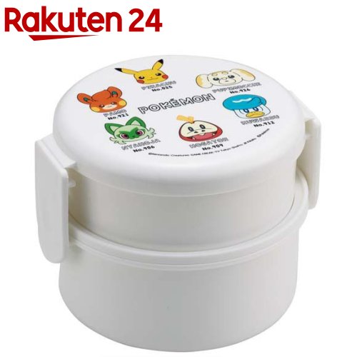 お店TOP＞ホーム＆キッチン＞弁当・水筒＞お弁当箱＞ランチボックス・お弁当箱＞丸型ランチボックス 2段 500ml ミニフォーク付 ポケモン ONWR1 (1個)【丸型ランチボックス 2段 500ml ミニフォーク付 ポケモン ONWR1の商品詳細】●丸型おにぎりとおかずが入る、かわいい2段ランチボックス●コンビニの丸型おにぎりが袋ごとすっぽり入るサイズ感●内蓋にミニフォークを収納できて便利●食べ終わった後は1段にまとめてコンパクトに収納可能●フタ・中フタ・フォークを外せば電子レンジ使用可能【規格概要】フタ・本体・フォーク：ポリプロピレン、中ブタ：EVA樹脂耐熱温度：フタ・本体・フォーク／140度、中ブタ／60度【注意事項】・ロック式ですが、パッキンは付いていませんので汁気のある食材はお避け下さい。・自動食器洗浄機・食器乾燥機の使用はしないでください。・熱い食品を入れた時は必ず冷ましてからフタをしてください。・掲載画像はあくまでイメージです。実際の商品とは色、柄等が異なる場合がございます。何卒ご了承ください。【原産国】日本【発売元、製造元、輸入元又は販売元】スケーターリニューアルに伴い、パッケージ・内容等予告なく変更する場合がございます。予めご了承ください。スケーター630-8520 奈良市杏町216-10742-63-2040広告文責：楽天グループ株式会社電話：050-5577-5043[食器・カトラリー]