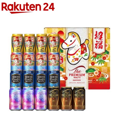ザ・プレミアム・モルツ BM5AE 4種＆東京クラフト ビールギフトセット(350ml×18本)【ザ・プレミアム・モルツ(プレモル)】[お歳暮 御歳暮 ギフト ビール セット]