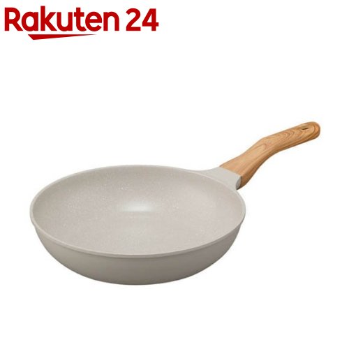 アイリス ナチュかるフライパン IH対応 26cm グレイッシュモカ NTL-F26MO(1個)