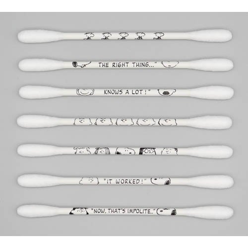 スヌーピー 抗菌綿棒 普通タイプ(200本入×3セット)