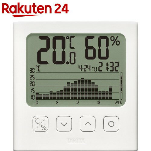 グラフ付きデジタル温湿度計 TT-581(1個)