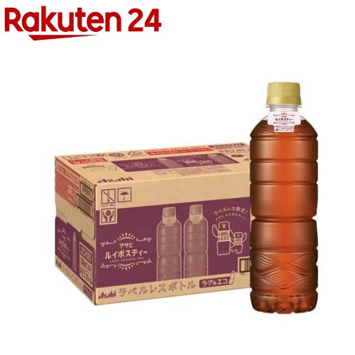 アサヒ ルイボスティー ラベルレス ペットボトル(500ml*24本入)【アサヒ】[お茶]