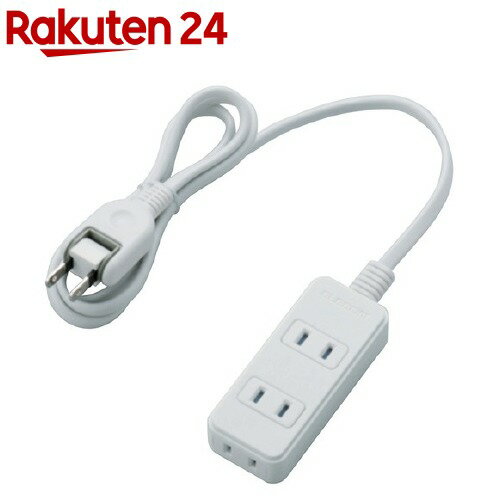 エレコム 延長コード 電源タップ 1m 2P 3個口 ホコリ防止シャッター付 T-ST02N-2310WH(1個)【エレコム(..