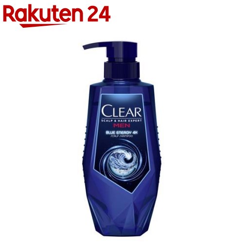 クリア ブルーエナジー4x スカルプシャンプー ポンプ(350g)【クリア(CLEAR) スカルプエキスパート】[頭..
