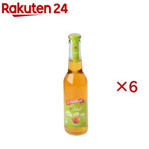 お店TOP＞水・飲料＞飲料・ソフトドリンク＞炭酸飲料＞炭酸飲料(スパークリング)＞Julietオーガニック・スパークリング・アップルジュース (275ml×6セット)商品区分：有機JAS認定【Julietオーガニック・スパークリング・アップルジュースの商品詳細】●フランス産有機りんごJulietストレート果汁100％の炭酸飲料です。●お子様から大人まで幅広くお楽しみいただけます。●嬉しい飲み切りサイズ。【召し上がり方】冷やして頂くとより一層美味しくなります【品名・名称】有機りんごジュース【Julietオーガニック・スパークリング・アップルジュースの原材料】有機りんご、炭酸ガス【栄養成分】100mlあたり熱量：48kcal、たんぱく質：0g、脂質：0g、炭水化物：12g、食塩相当量：0g【アレルギー物質】りんご【保存方法】直射日光や高温多湿を避け常温保存。【原産国】フランス【発売元、製造元、輸入元又は販売元】三宗貿易※説明文は単品の内容です。リニューアルに伴い、パッケージ・内容等予告なく変更する場合がございます。予めご了承ください。・単品JAN：3760190652010三宗貿易814-0005 福岡市早良区祖原14-20092-841-3010広告文責：楽天グループ株式会社電話：050-5577-5043[ソフトドリンク・清涼飲料]