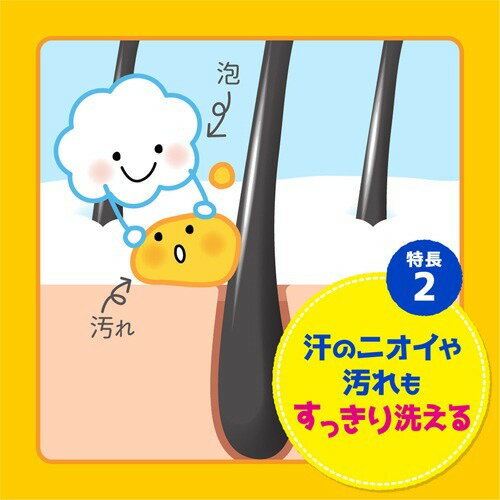 メリット 泡で出てくるシャンプー キッズ つめかえ用 3コセット(720ml)【haircarefair-1】【mr-4-n】【ACos】【メリット】[シャンプー 子ども 子供 泡 頭皮 地肌 ヘアケア]