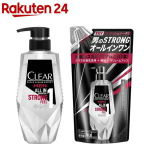 クリアフォーメン オールインワン ポンプ+つめかえセット(1セット)【クリアフォーメン】[頭皮ケア 大容量 詰め替え 男性向け メンズ]