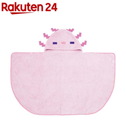 お店TOP＞ベビー＆キッズ＞ベビーケア・バス用品＞入浴用品＞バスポンチョ＞バスポンチョ 吸水 速乾 子供 Minecraft マインクラフト ウーパールーパー BPO1 (1個)【バスポンチョ 吸水 速乾 子供 Minecraft マインクラフト ウーパールーパー BPO1の商品詳細】●優しい肌触りのマイクロファイバー生地がしっかり吸水します。●フード付きで体をすっぽり覆うため、動き回る子供の体を拭きやすい仕様です。●スナップボタンで簡単に止め外しができます。●お風呂上りの湯冷め対策や水遊びの際の日焼け防止にもおすすめです。【規格概要】本体：ポリエステル80％、ナイロン20％【原産国】中国【発売元、製造元、輸入元又は販売元】スケーターリニューアルに伴い、パッケージ・内容等予告なく変更する場合がございます。予めご了承ください。スケーター630-8520 奈良市杏町216-10742-63-2040広告文責：楽天グループ株式会社電話：050-5577-5043[バス用品]