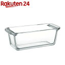 イワキ(iwaki) 耐熱ガラス オーブンウェア パウンド型 18 8cm用 BC211(1個)【イワキ(iwaki)】