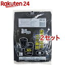 ジャパックス お部屋の中のゴミ袋箱用 ゴミ袋 Lサイズ 黒 30L PR32(20枚入 2セット)