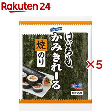 はごろもフーズ かみきれ〜る 焼きのり(5枚入*5コセット)