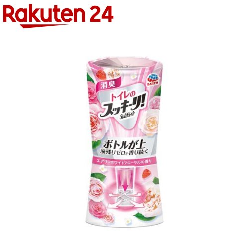 トイレのスッキーリ！ Sukki-ri！ 消臭芳香剤 エアリーホワイトフローラルの香り(400ml)【スッキーリ！(sukki-ri！)】