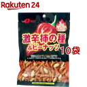 お店TOP＞フード＞お菓子＞せんべい・おかき＞柿の種(かきのたね)＞なとり 激辛柿の種＆ピーナッツ (60g*10コ)【なとり 激辛柿の種＆ピーナッツの商品詳細】●辛味成分(カプサイシン)がハバネロの3.4倍も含まれた、石垣島育ちの超激辛とうがらしを使用した柿ピーです。●キレのあるシャープな辛さがクセになるホットな味をお楽しみください。●便利なチャック付きです。【品名・名称】豆菓子【なとり 激辛柿の種＆ピーナッツの原材料】落花生(中国)、でん粉、米、植物油、しょうゆ、食塩、砂糖、香辛料(小麦・大豆を含む)、デキストリン、発酵調味料、かつおエキス／加工でん粉、調味料(アミノ酸等)、パプリカ色素、香辛料抽出物【栄養成分】1袋(60g)当たり エネルギー：306kcal、たんぱく質：9.2g、脂質：18.1g、炭水化物：29.7g、食塩相当量：0.4g【保存方法】直射日光、高温多湿を避け、常温で保存してください。【注意事項】本製品は非常に辛みが強くなっております。辛さの感じ方には個人差があります。辛みの苦手な方や小さなお子様は十分にご注意下さい。【発売元、製造元、輸入元又は販売元】なとり※説明文は単品の内容です。リニューアルに伴い、パッケージ・内容等予告なく変更する場合がございます。予めご了承ください。(げきからかきのたねあんどぴーなっつ 激辛柿の種アンドピーナッツ 激辛柿の種＆peanut)・単品JAN：4902181077016なとり114-8611 東京都北区王子5-5-10120-544-710広告文責：楽天グループ株式会社電話：050-5577-5043[お菓子]