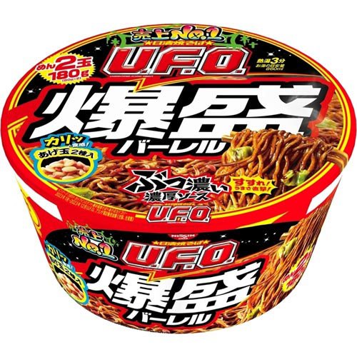 日清焼そばU.F.O. 爆盛バーレル ケース(6食入×2セット(1食223g))【日清焼そばU.F.O.】