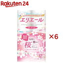 エリエールトイレットティシューフラワープリント(ダブル) 桜デザイン(12ロール×6セット)