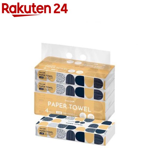 パルプペーパータオル 100組 小判(4パック*14個セット)