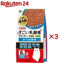 CIAO すごい乳酸菌クランキ― かつお節味(8袋入×3セット(1袋190g))【チャオシリーズ(CIAO)】