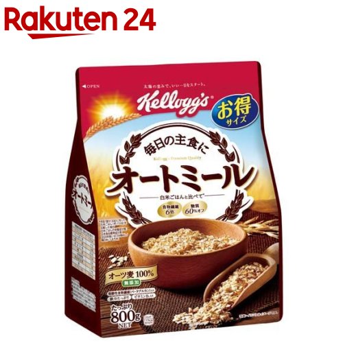 ケロッグ オートミール(800g)【ケロッグ】のサムネイル