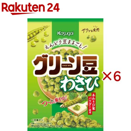 グリーン豆わさび(73g×6セット)（楽天・楽天24）